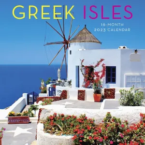Greek Isles 2023 Mini Wall Calendar