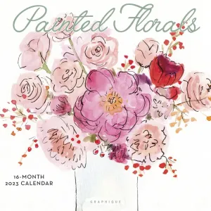 Painted Florals 2023 Wall Calendar