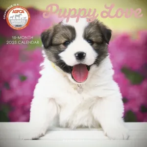 Puppy Love 2023 Wall Calendar