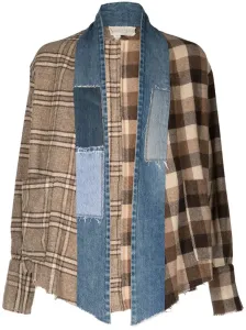GREG LAUREN - Patchwork Cotton Jacket #1187918
