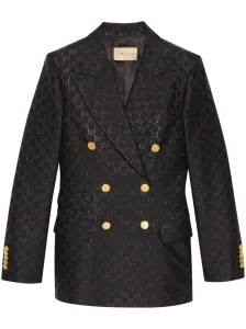 GUCCI - Gg Wool Double-breasted Jacket #1243979