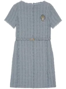 GUCCI - Wool Tweed Mini Dress #1276938