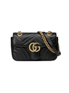 GUCCI - Gg Marmont Mini Leather Shoulder Bag #1234578