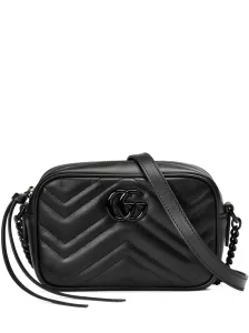 GUCCI - Gg Marmont Mini Leather Shoulder Bag #1143924