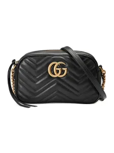 GUCCI - Gg Marmont Small Leather Shoulder Bag #1253553
