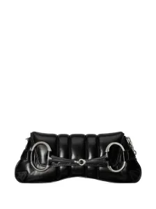 GUCCI - Horsebi Chain Medium Leather Shoulder Bag #1158420