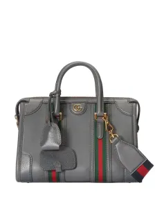 GUCCI - Web Detail Leather Handbag #1136787