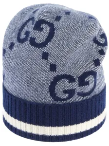 GUCCI - Cashmere Hat With Gg #1030374