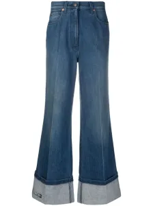 GUCCI - Flare Leg Denim Cotton Jeans
