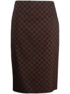 GUCCI - Gg Midi Skirt #1158484