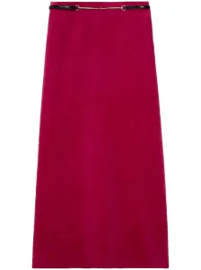 GUCCI - Velvet Midi Skirt #1174780