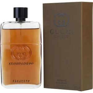 Gucci - Gucci Guilty Absolute Pour Homme : Eau De Parfum Spray 6.8 Oz / 90 ml