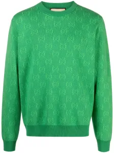 GUCCI - Gg Wool Jacquard Sweater #1200060