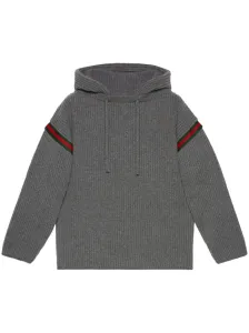 GUCCI - Wool And Cashmere Blend Hoodie #1152642