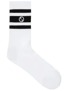 GUCCI - Cotton Socks With Gg Cross #1030460