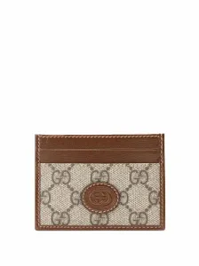 GUCCI - Credit Card Holder With Logo #1248629