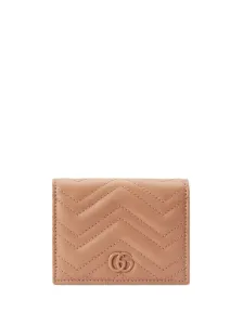 GUCCI - Gg Marmont Leather Credit Card Case