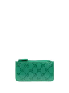 GUCCI - Leather Zipped Card Case #1158054