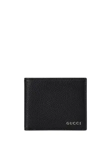 GUCCI - Logo Leather Bi-fold Wallet