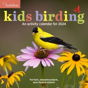 Audubon Kids Birding 2024 Wall Calendar