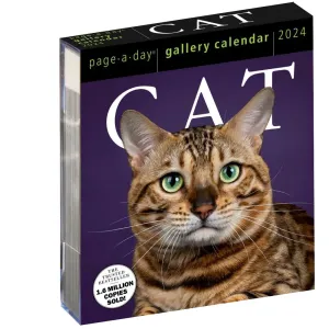 Cat Gallery 2024 Desk Calendar