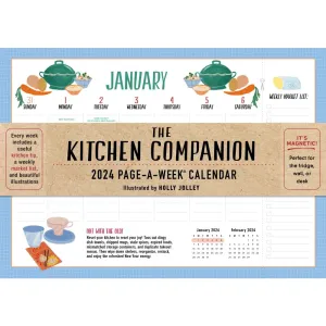 Kitchen Companion 2024 Wall Calendar