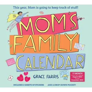 Moms Family 2024 Wall Calendar