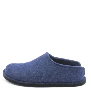 Haflinger, Flair Smily Unisex Carpet Slippers, blue Größe 43