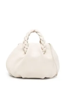 HEREU - Bombon Braided Handle Leather Handbag #874180