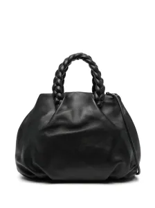 HEREU - Bombon Medium Braided Handle Leather Handbag #874015