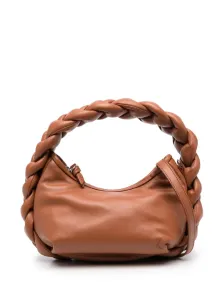 HEREU - Espiga Mini Braided Handle Leather Handbag #876406