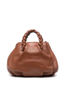 HEREU - Bombon Plaited-handle Leather Handbag #1266122