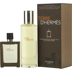 HermesTerre D'Hermes Eau De Toilette Refillable Spray 30ml/1oz + Refill 125ml/4.2oz 2pcs