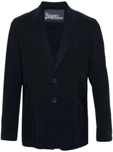 HERNO - Single-breasted Blazer Jacket #1248555