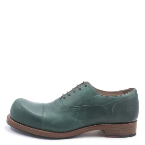HOBO, Charly m Men's Lace-up Shoes, dark green Größe 41