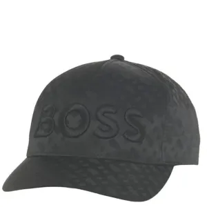 Boss Mens All Over Logo Cap Black ONE Size