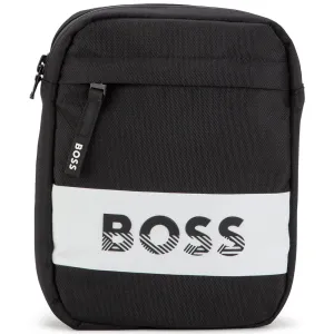 Hugo Boss Boys Messenger Bag Black ONE Size