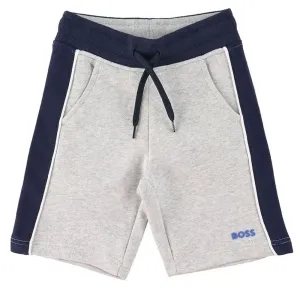 Hugo Boss Boys Cotton Shorts Grey 4Y