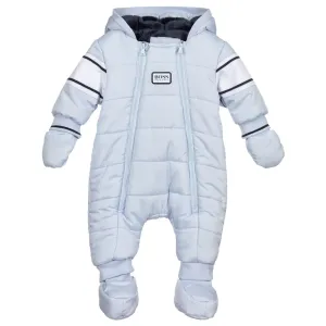 Hugo Boss Unisex Baby Snowsuit Blue 6 Months