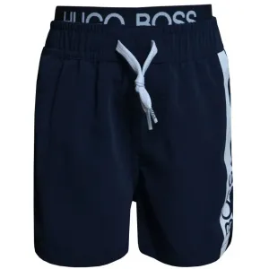 Hugo Boss Boys Waist Logo Swimshorts Blue 10Y #1086927