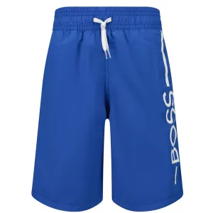 Hugo Boss Boys Swim-shorts Blue 10Y