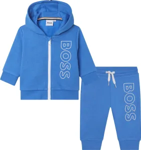 Boss Baby Boys Hoodie and Pants Tracksuit Set in Blue 06M Navy 87% Cotton, 13% Polyester - Trimming: 97% 3% Elastane Lining: 100% Cotton #1235939