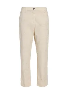 I LOVE MY PANTS - Cotton Embroidered Trousers #43828