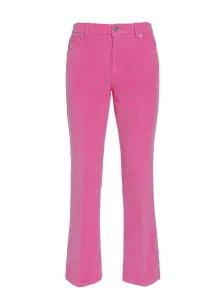 I LOVE MY PANTS - Velvet Cropped Flared Trousers #43852
