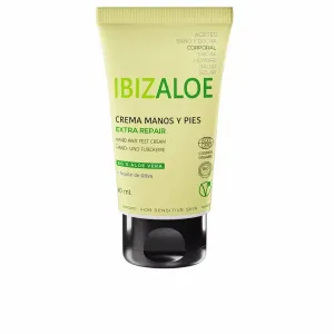 Ibizaloe - Crème Mains Et Pieds Réparateur Extra : Hand care 1.3 Oz / 40 ml