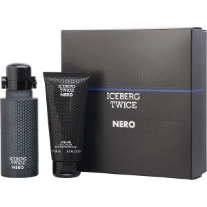 Iceberg Mens Twice Nero Gift Set Fragrances 8057714450388