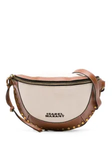 ISABEL MARANT - Skano Cotton And Leather Beltbag #1185548
