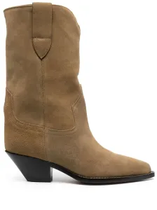 ISABEL MARANT - Dahope Leather Boots #1185459