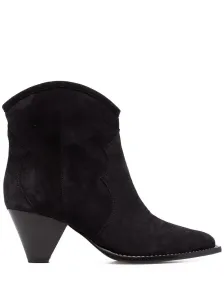 ISABEL MARANT - Darizo Leather Ankle Boots #1185578
