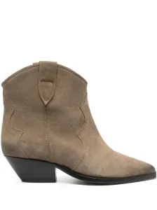 ISABEL MARANT - Dewina Leather Ankle Boots #1185333